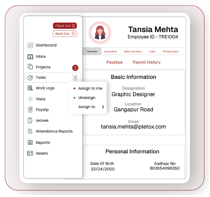 Track inventory, sales & purchases